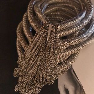 Chic stretchy mesh chain bracelet,